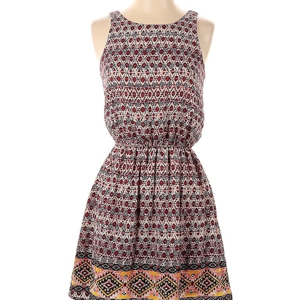 Xhilaration Aztec dress size M